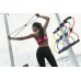 2 Estensori elastici multifunzionali con doppia impugnatura ideale per fitness, crossfit e yoga 